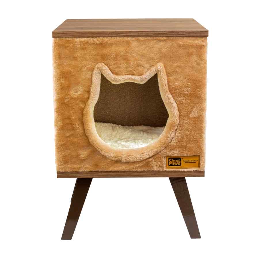 Mueble De Melamina P/Gato C&P (40x40x60 Cm) Beige/Camello, , large image number null
